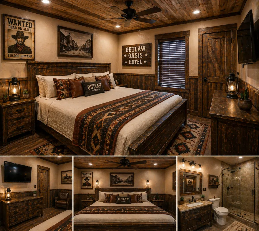 Concept view of The Hotel at Outlaw Oasis.